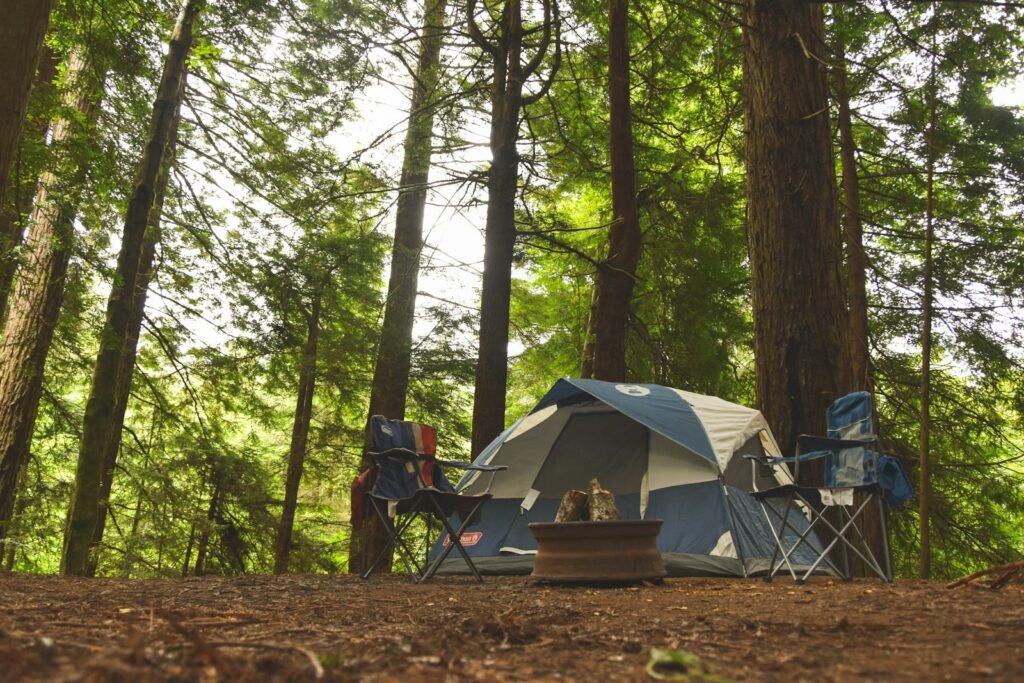 Pair Camp Chair Set