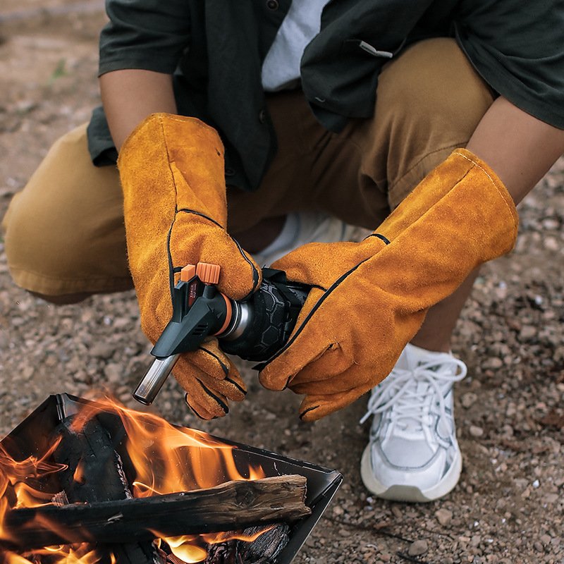 Leather BBQ Gloves